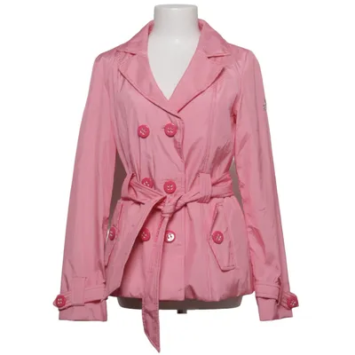 Trench-coat (Rose, Blanc) de Amazing Polyester, Viscose