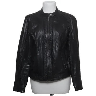 Veste en cuir (Noir) de Jilani Collection Cuir, Polyester