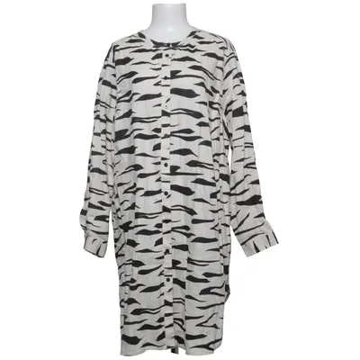 Shirt dress (Black, White) from XLNT by KappAhl Linen