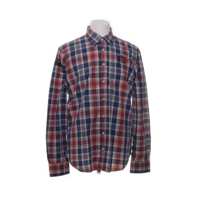 Flanellskjorta (Blå, Röd, Vit, Gul) från New Zealand Auckland Bomull