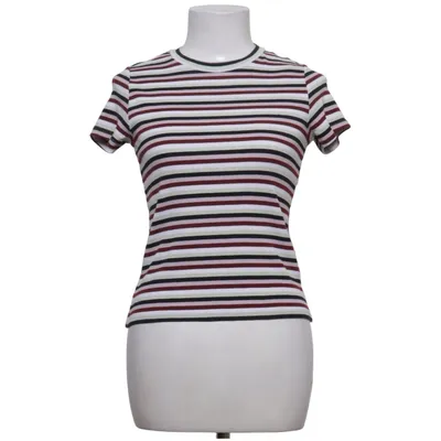 T-shirt (Blanc, Noir, Rose) de Monki Coton, Élasthane
