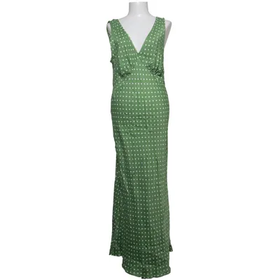 Maxi dress (Green, White) from Topshop Viscose
