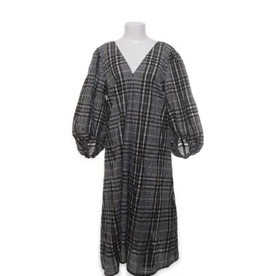 Robe (Multicolore) de Ganni Coton, Polyamide, Polyester
