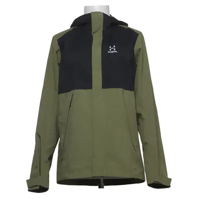 Outdoor jacket (Green, Black) from Haglöfs Recycled polyester
