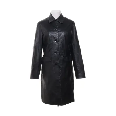 Leather coat (Black) from Authentic Clothing Company Leather, Polyester