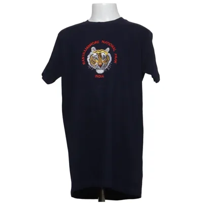 T-shirt (Blå, Flerfärgad) från B2 Bomull