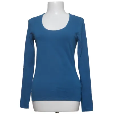 Lange mouwen shirt (Blauw) van Jigsaw Katoen, Elastaan