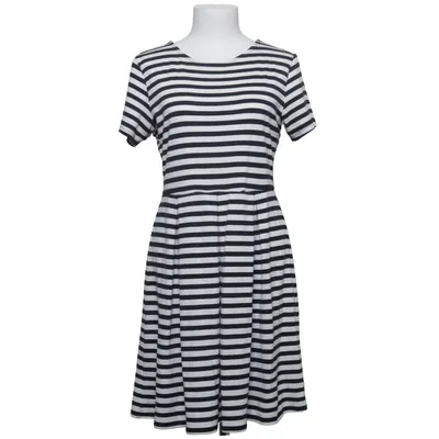 Jurk (Blauw, Wit)