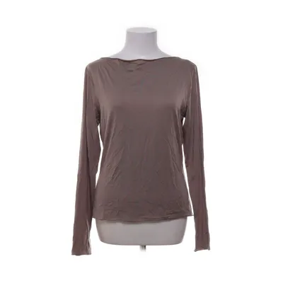 Långärmad t-shirt (Brun) från H&M Basic Lyocell, Elastan