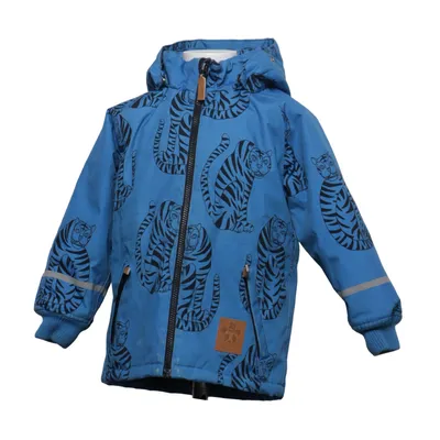 Regnjakke (Blå, Sort) fra Mini Rodini Polyester