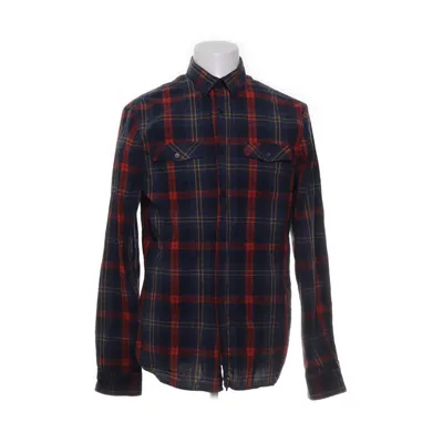Flanellskjorta (Blå, Röd, Gul, Flerfärgad) från Size 8 Needle Bomull