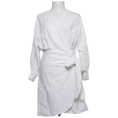 Wrap dress (White) from Simplicity Cotton, Linen, Viscose