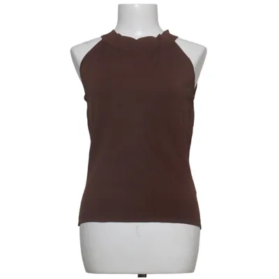 Top (Brown) from Un Deux Trois Elastane, Polyamide, Viscose