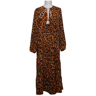 Dress (Brown, Black, Multicolored) from M.L Style Polyester