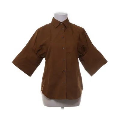 Korte mouwen shirt (Bruin) van Aspesi Katoen