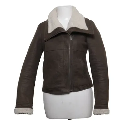 Shearlingjacka (Brun, Beige) från Forever 21 Polyester