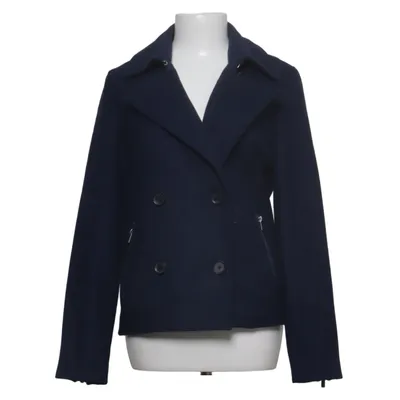 Erwt jas (Blauw) van WE Fashion Acryl, Polyamide, Polyester, Viscose, Wol