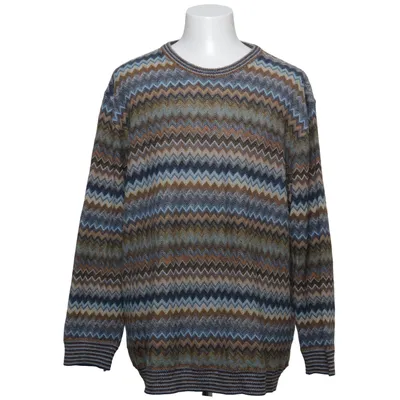 Sweater (Blue, Brown, Multicolored) from Baron von Stain Mohair, Wool