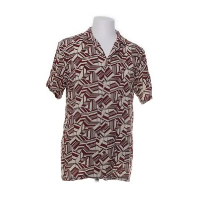 Kortärmad skjorta (Röd, Beige, Flerfärgad) från Woodbird Viskos