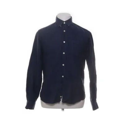 Buttondown-skjorta (Blå) från Human Scales Bomull, Linne