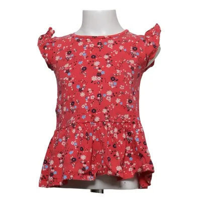 Dress (Red, Multicolored) from C&A Cotton