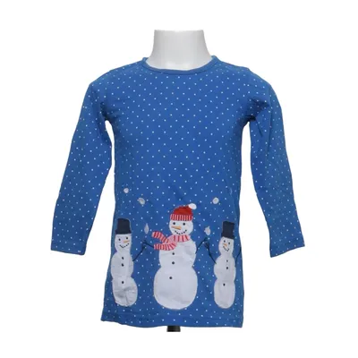Kerstkleding (Blauw, Wit, Rood) Katoen