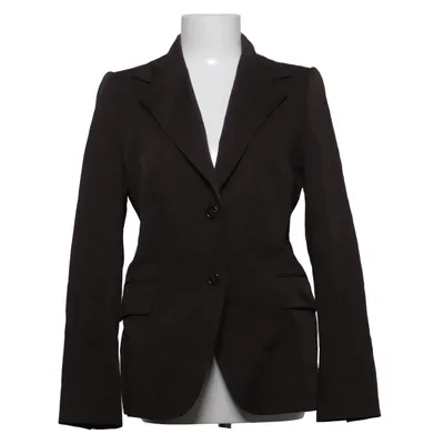Blazer (Bruin) van Massimo Dutti Woman Katoen, Elastaan, Wol