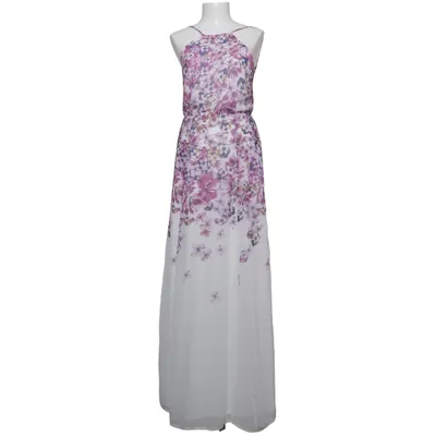 Robe longue (Blanc, Violet) de True Violet Élasthane, Polyester