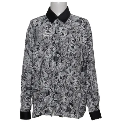 Blouse (Noir, Blanc) de Tru Viscose