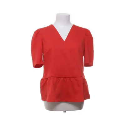 Peplum top (Red) from Happy Holly Elastane, Polyester, Viscose