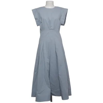 Jurk (Blauw) van Zara Katoen, Elastaan