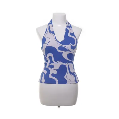 Haltertop (Blauw, Wit, Meerkleurig) van Envii Elastaan, Polyamide
