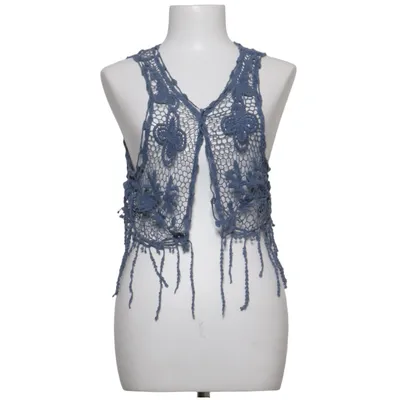 Gilet (Bleu) de Attr@ttivo Coton