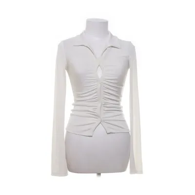 Shirt (Wit) van Nelly Elastaan, Gerecycled polyester