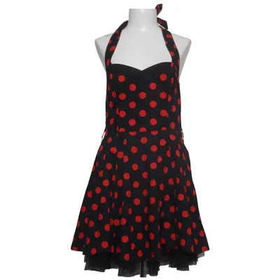 Dress (Black, Red) from H&R Cotton, Elastane