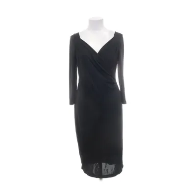 Dress (Black) from Zara Collection Acetate, Polyamide, Polyester
