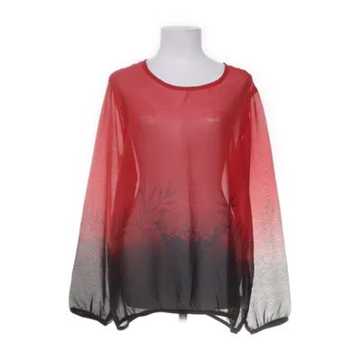 Blouse (Red, Black) from Ze-Ze Concept Polyester