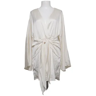 Robe portefeuille (Blanc) de Gina Tricot Polyester