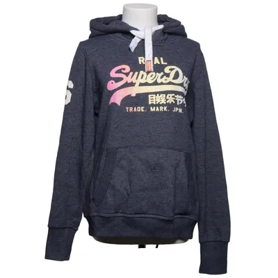 Hættetrøje (Blå) fra Superdry Bomuld, Polyester
