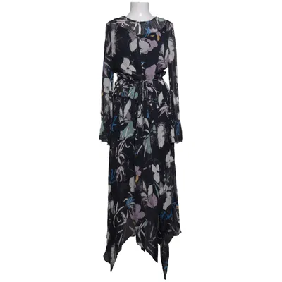 Robe longue (Noir, Multicolore) de Reiss Viscose