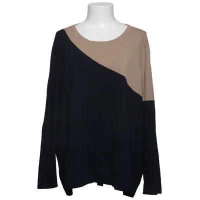 Pull-over (Bleu, Beige) de Selection by Ulla Popken Polyamide, Viscose