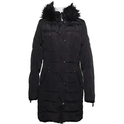 Wintermantel (Schwarz) von Roco Baroco Baumwolle, Polyester
