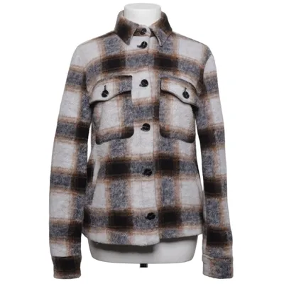 Skjortejakke (Beige, Brun, Grå) fra Josephine & Co Akryl, Polyester, Uld