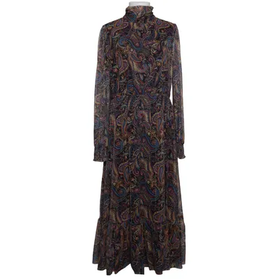 Robe longue (Noir, Multicolore) de OVS Élasthane, Polyester