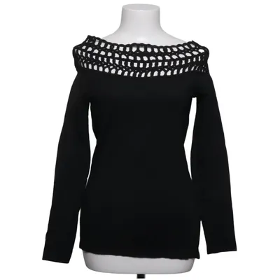 Strickpullover (Schwarz) von Heine Elasthan, Polyamid, Polyester, Viskose