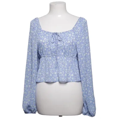 Crop top (Bleu, Blanc) de H&M