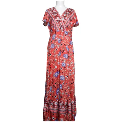 Omlottklänning (Röd, Flerfärgad) från Sheilay