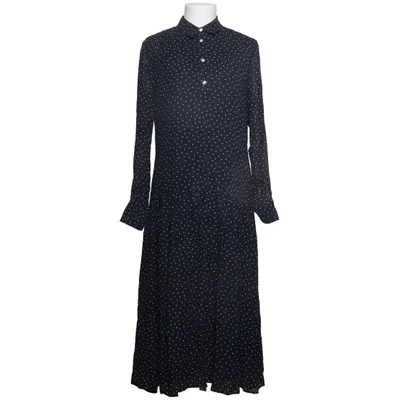 Långklänning (Blå, Vit) från GANT Viskos