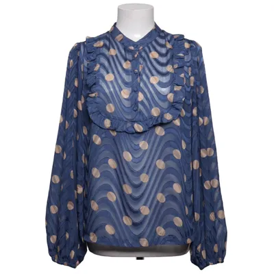 Blouse (Blauw, Beige) van Love & Divine Polyester