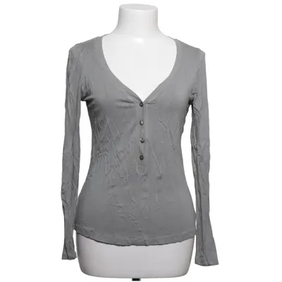 Henley Shirt (Grau) von BZR by Bruuns Bazaar Elasthan, Viskose